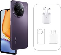 vivo Y39 5G (королевский фиолетовый, 8+8 ГБ ОЗУ, 256 ГБ) 6500 мА·ч, зарядное устройство 44 Вт | 120 Гц | Snapdragon 4 Gen 2 | IP64 | NFC | Эксклюзивный онлайн-комплект: наушники TWS, гарантия 24 месяца и защита экрана на 6 месяцев 1000012490