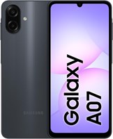 Samsung Galaxy A07 LTE, Android-смартфон, 128 ГБ памяти, 4 ГБ ОЗУ, черный, 6 обновлений ОС, большой дисплей, 6-нм процессор 1000012510