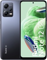 Redmi Note 12 5G Matte Black, 6 ГБ ОЗУ, 128 ГБ ПЗУ | Первый телефон с дисплеем Super AMOLED 120 Гц и процессором Snapdragon® 4 Gen 1 | Тройная камера 48 Мп с искусственным интеллектом 1000012532