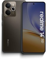 Realme 14 5G, 12 ГБ ОЗУ, 256 ГБ ПЗУ, AMOLED-дисплей с частотой обновления 120 Гц, камера 50 Мп с оптической стабилизацией изображения, аккумулятор 6000 мА·ч, быстрая зарядка 45 Вт, Snapdragon 6 4-го поколения, Android 15, версия для Ближнего Востока, гара 1000012549