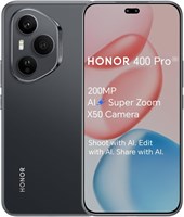 Honor 400 Pro DUAL-SIM 512 ГБ ПЗУ + 12 ГБ ОЗУ (только GSM | без CDMA) Разблокированный на заводе 5G смартфон (полночно-чёрный) — международная версия 1000012590