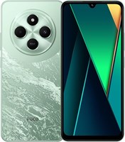 Xiaomi POCO c75 Mobile, зеленый (8 ГБ ОЗУ + 256 ГБ) | Восьмиядерный процессор MediaTek Helio G81 | Дисплей 6,88 дюйма с частотой обновления 120 Гц | Двойная камера с искусственным интеллектом 50 Мп + фронтальная камера 13 Мп 1000012592
