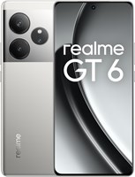 realme GT 6 5G Dual SIM 12 ГБ + 256 ГБ (Fluid Silver) — версия для Ближнего Востока 1000012595
