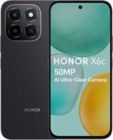 Honor X6c DUAL-SIM 128 ГБ ПЗУ + 6 ГБ ОЗУ (только GSM | без CDMA) Разблокированный на заводе 4G/LTE смартфон (полночно-чёрный) — международная версия 1000012611