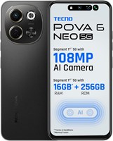 TECNO Spark 30 Midnight Shadow Dual SIM 8 ГБ ОЗУ 256 ГБ 5G | Аккумулятор 5000 мА·ч | Защита от пыли и воды IP 54 | Частота обновления 120 Гц | Быстрая зарядка | Основная камера 108 МП — версия для ОАЭ 1000012660