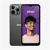 INOI A72 4G LTE, 4 ГБ ОЗУ + 128 ГБ, NFC, 6,5-дюймовый дисплей IPS HD+, тройная камера, цвет «серый космос» 1000012691