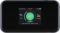 ZTE MU5001 5G разблокированный портативный бюджетный дорожный WiFi-смартфон, подключает 32 устройства, работает 8 часов от аккумулятора с быстрой зарядкой, сенсорный экран, спецификация для Великобритании – черный 1000012727