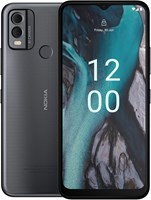 Смартфон Nokia C22 4G на Android, две SIM-карты, 3 ГБ ОЗУ + 2 ГБ виртуальной памяти, 64 ГБ памяти, 6,5-дюймовый HD+ ЖК-дисплей с V-образным вырезом, Android 13, разблокировка по лицу с помощью маски, сканер отпечатков пальцев на задней панели (угольный) 1000012734