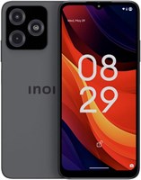 INOI A34 Adventure 6,5 дюйма, 4G LTE, HD+, 12 ГБ ОЗУ (3+9 ГБ Flash) + 128 ГБ встроенной памяти, восьмиядерный процессор 1,6 ГГц, двойная камера 13 Мп + 2 Мп, титаново-черный цвет, гарантия 777 дней 1000012766
