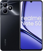 realme Note 50 DUAL SIM 64 ГБ ПЗУ + 3 ГБ ОЗУ (ТОЛЬКО GSM | БЕЗ CDMA) Разблокированный на заводе 4G/LTE смартфон (полночно-чёрный) — международная версия 1000012776
