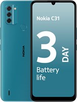 Nokia C31 TA-1499 64 ГБ ПЗУ | 4 ГБ ПЗУ DS - БИРЮЗОВЫЙ 1000012782