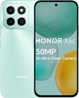 Смартфон HONOR X6c с 6 ГБ ОЗУ, 128 ГБ ПЗУ, 6,61-дюймовым дисплеем с частотой обновления 120 Гц, 50-мегапиксельной камерой, быстрой зарядкой 35 Вт, двумя SIM-картами, цвет Ocean Cyan — версия для Ближнего Востока 1000012785
