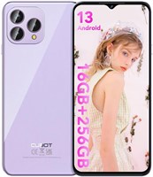 Смартфон CUBOT P80 на Android 13, 16 ГБ ОЗУ + 256 ГБ ПЗУ, 6,58-дюймовый экран FHD+, аккумулятор 5200 мА·ч, тройная камера 48 Мп + 24 Мп, две SIM-карты 4G, сканер отпечатков пальцев/NFC/OTG/глобальная версия (фиолетовый) 1000012804