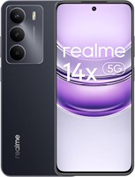 Смартфон Realme 14x Dual-SIM, 256 ГБ ПЗУ + 8 ГБ ОЗУ (только GSM | без CDMA), заводская разблокировка 5G (угольно-чёрный) — международная версия 1000012816