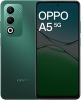 OPPO A5 5G 128 ГБ встроенной памяти + 6 ГБ ОЗУ, цвет Aurora Green | Аккумулятор 6000 мА·ч | Защита IP65 | Умное изображение с ИИ | Функция Gemini — версия для Ближнего Востока 1000012820