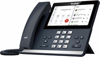 Сертифицированный телефон Yealink MP56-Zoom | Android 13, 7-дюймовый ёмкостный сенсорный экран, Optimal HD Audio, шумоподавление, магнитная трубка, встроенный Bluetooth 5.2 и двухдиапазонный Wi-Fi 5, два гигабитных порта PoE 1000012854