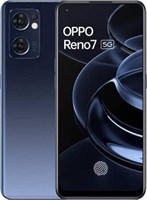 Смартфон OPPO Reno7 5G с двумя SIM-картами, 256 ГБ, 8 ГБ ОЗУ, 65 Вт Super VOOC Flash Charge, разблокированный мобильный телефон 5G (версия ОАЭ), звездно-черный 1000012867