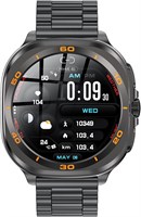 Умные часы Swiss Military DOM7 с 1,43-дюймовым AMOLED-дисплеем, Bluetooth-звонками, поддержкой нескольких языков, отслеживанием здоровья и спорта, беспроводной зарядкой, аккумулятором на 7 дней, защитой IP67, совместимостью с iOS/Android, металлическим ко 1000013098
