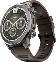 Умные часы Noise Endeavour с прочным корпусом, 1,46-дюймовым AMOLED-дисплеем, Bluetooth-звонками, функцией SoS, функцией Rapid Health и более 100 спортивными режимами (винтажный коричневый) 1000013135