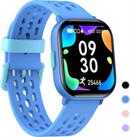 Детские умные часы для мальчиков и девочек, водонепроницаемые часы с фитнес-трекером IP68, пульсометр для измерения сна, 8 спортивных режимов, шагомеры, счетчик калорий, будильник, детские подарки для подростков 6+ (синие) 1000013178