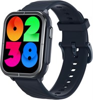 Умные часы Mibro Smart Watch C3 (черные) — HD-дисплей 1,85 дюйма, Bluetooth-звонки, 10 дней автономной работы, водонепроницаемость 2 атм, 70 спортивных режимов, мониторинг пульса, частота кадров 60 кадров в секунду, XPAW014 1000013225