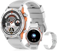 Умные часы PEJE ZW13-AMD — 1,43-дюймовый AMOLED-дисплей, умные часы для мужчин, оповещения о мусульманских молитвах, датчики SpO2/пульса/сна, более 120 спортивных режимов, водонепроницаемость IP68, звонки по Bluetooth + дополнительный ремешок, iOS/Android 1000013278