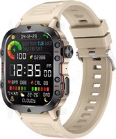 W4you TRUST SHOPPING Умные фитнес-часы с функцией отслеживания активности для телефонов Android/iOS, Bluetooth для звонков и текстовых сообщений/монитор сна/пульсометр/умные часы для женщин и мужчин (светло-золотистый) 1000013328