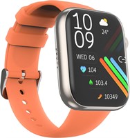 Обычные смарт-часы, сверхдолгое время работы от аккумулятора (40 дней), водонепроницаемость до 50 м, прочный фитнес-трекер с функцией приема и совершения звонков, сверхбольшой HD-дисплей 1,91 дюйма, голосовой помощник с искусственным интеллектом, круглосу 1000013405