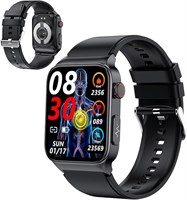 Смарт-часы LBOYLOVE® для мужчин и женщин. Принимайте звонки и совершайте звонки. 1,85-дюймовый сенсорный экран. Счётчик шагов, пульсометр, датчик сна, 110 спортивных режимов. Водонепроницаемые смарт-часы для Android iOS. 1000013424