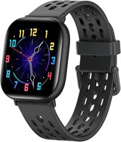 Детские фитнес-часы, детские умные часы с защитой IP68, циферблатом 1,4 дюйма, несколькими спортивными режимами, шагомерами, пульсометром, монитором сна, Idea Smartwatch для мальчиков и девочек-подростков 6–16 лет (черные) 1000013454