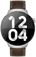Умные часы Hommtel Smart Watch 4 Max, 1,9-дюймовый изогнутый AMOLED-дисплей, 3 пары ремешков, беспроводное зарядное устройство, чёрные, для мужчин и мальчиков (серебристые) 1000013467