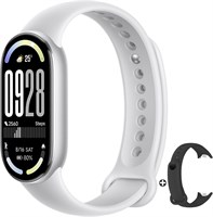 Xiaomi Smart Band 10 — дисплей AMOLED 1,72 дюйма с яркостью 1500 нит, датчик сна и пульса, водонепроницаемость 5 АТМ, 21 день автономной работы, частота обновления 60 Гц, более 150 режимов 1000013498