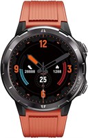 Умные часы X.cell CLASSIC с фитнес-трекером, круглосуточным пульсометром, оповещениями о звонках и сообщениях для телефонов iPhone и Android — оранжевый 1000013502