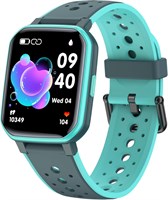 Умные часы WILLFITME Fitness Tracker для детей, 1,54-дюймовые умные часы с головоломками, шагомером, пульсометром, монитором сна, будильником, счетчиком калорий и шагов, для девочек и мальчиков 6–14 лет (зеленые) 1000013512