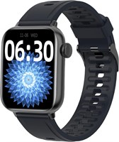 Смарт-часы Fire-Boltt Supreme 1,79-дюймовый безрамочный дисплей LTP (368*448 UHD Pro) с соотношением площади экрана к корпусу 96%, водонепроницаемость 3 атм, датчики SpO2, пульса и артериального давления (1,79 дюйма, синие) (обновлённые) 1000013528