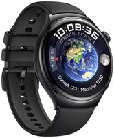 Умные часы HainoTeko RW 32 с изогнутым AMOLED-дисплеем, тремя ремешками и беспроводным зарядным устройством для мужчин и мальчиков (черные) 1000013550