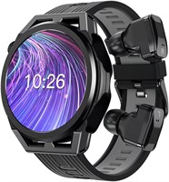 Смарт-часы с беспроводными TWS-наушниками, 1,53-дюймовым сенсорным экраном, фитнес-трекером с пульсометром и монитором сна, Bluetooth-наушниками с шумоподавлением ENC, спортивной стереогарнитурой с двумя динамиками для Android и iOS 1000013570