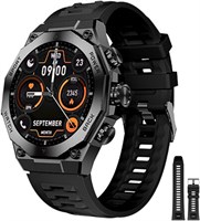 Смарт-часы для мужчин, дисплей AMOLED 1,43 дюйма, водонепроницаемость IP68, (приём и совершение звонков), защитное стекло Sketchproof, фитнес-часы для мужчин с более чем 150 спортивными режимами, пульсометр/трекер активности для iOS/Android (18) 1000013584