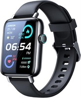 Водонепроницаемые смарт-часы Joyroom JR-FT5 Fit-Life с черным силиконовым ремешком и защитой IP68. 1000013593