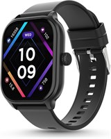 Умные часы Pebble Neo для мужчин и женщин, 1,99-дюймовый дисплей True HD, Bluetooth-звонки, мониторинг SpO2 и пульса, вращающаяся заводная головка, несколько спортивных режимов, мониторинг сна, циферблаты с возможностью самостоятельного выбора, цвет 