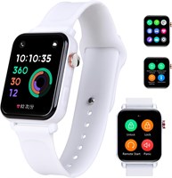 Умные часы OTOFIX, более 50 спортивных режимов, фитнес-трекер с дисплеем 1,78 дюйма, пульсометр и датчик кислорода в крови, функция ответа/совершения звонков, 4 дня использования, голосовое управление автомобилем, функция ответа/совершения звонков, белый 1000013649