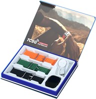 Telzeal Germany TC5G Смарт-часы с 2,2-дюймовым полноэкранным дисплеем, слотом для SIM-карты, 3 парами ремешков и беспроводным зарядным устройством для женщин и мужчин, черные 1000013655