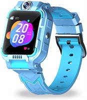 Детские часы PRINTSHOP4ME с видеозвонками 4G, емким аккумулятором и фронтальной камерой для мальчиков и девочек (синие) 1000013678