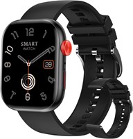 Умные часы с пульсометром, умные часы с функцией мониторинга артериального давления, круглосуточный мониторинг пульса и уровня кислорода в крови, умный фитнес-трекер для мужчин и женщин (2 браслета) 1000013697