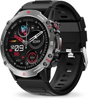 Умные часы CAROSKI для мужчин. Умные часы. Спортивные часы с функцией звонков по Bluetooth. Водонепроницаемые, совместимые с устройствами Android и iOS. Дисплей AMOLED для мужчин. 1,43 дюйма. 1000013704