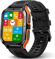 Мужские и женские умные часы KOSPET, водонепроницаемость 50 м, военный вызов, Bluetooth, длительный срок службы батареи, 70 режимов, спортивный трекер активности, большой экран 1,85 дюйма, измерение пульса во время сна, измерение SpO2, iOS и Android 1000013743