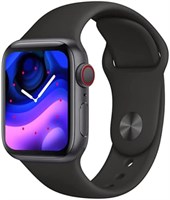 Смарт-часы серии 7 — 44 мм, сенсорный экран, две кнопки, заводная головка, мониторинг пульса и артериального давления, водонепроницаемость IP67, уведомления, встроенный динамик и микрофон 1000013747