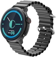 CELLECOR A5 PRO DISC с HD-дисплеем 1,52 дюйма — умные часы с функцией звонков по Bluetooth, яркостью 500 нит, голосовым помощником на базе ИИ, более 120 спортивных режимов, датчиком SpO2, пульсометром, защитой IP68 и управлением камерой — черные 1000013811