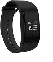 Резиновый ремешок для смарт-часов SKEIDO для Android и iOS, черный - A09 1000013853