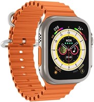 Умные часы Fend F8 с полноэкранным HD-дисплеем, двумя ремешками, Bluetooth, NFC и GPS для мужчин и женщин 1000013906